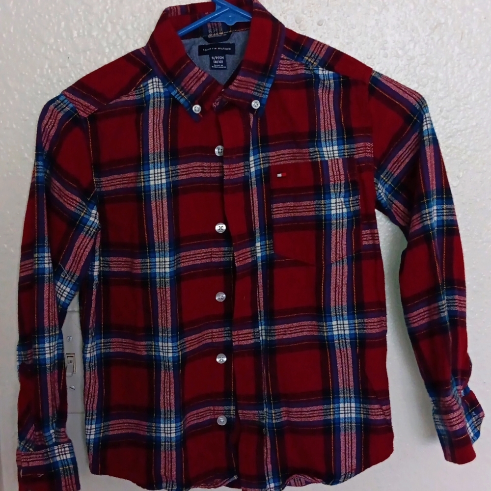 Boys Flannnel Long sleeve